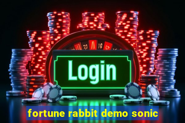 fortune rabbit demo sonic